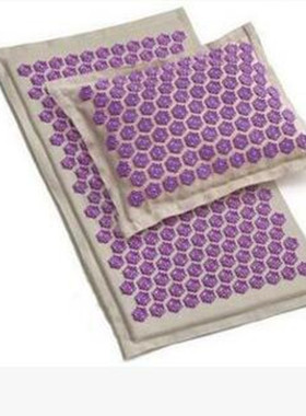 莲花椰棕针刺按摩垫 穴位按摩走毯 身体按摩 瑜伽全身按摩垫