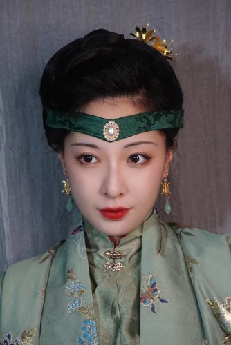 时春居汉服配饰王熙凤抹额头饰发饰装饰戏曲发饰