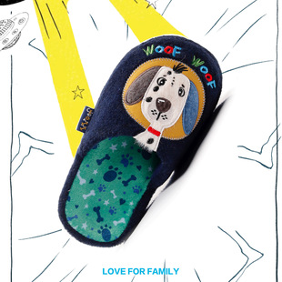 儿童拖鞋秋冬季2025新款外贸跨境室内家居防滑棉鞋kids slippers