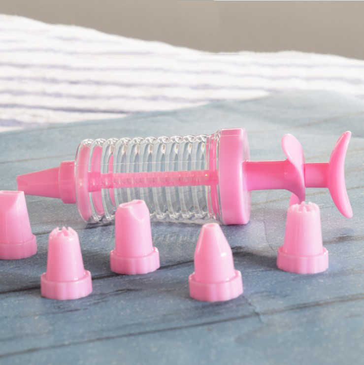 烘焙工具多用途裱花枪套装蛋糕奶油泡芙裱花筒 8头裱花嘴 裱花器