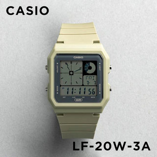卡西欧CASIO LF-20W-3A学生手表小方块虚拟指针复古双显防水表