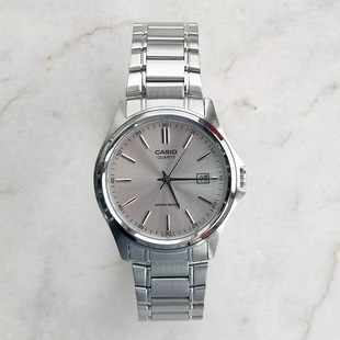 1183A 钢带商务休闲复古简约防水指针表 MTP 卡西欧手表CASIO