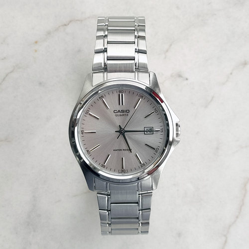 卡西欧MTP-1183A钢带防水指针表