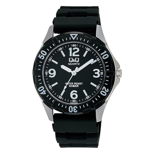 305简约不锈钢表盘防水石英表 W376 西铁城猎鹰手表CITIZEN Q&Q