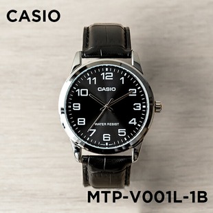 MTP 卡西欧手表男CASIO V001L 商务休闲复古简约防水石英表