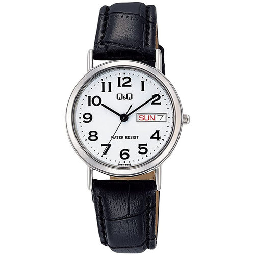 西铁城猎鹰CITIZEN Q&Q手表A203-304 复古女款小表盘带日历石英表