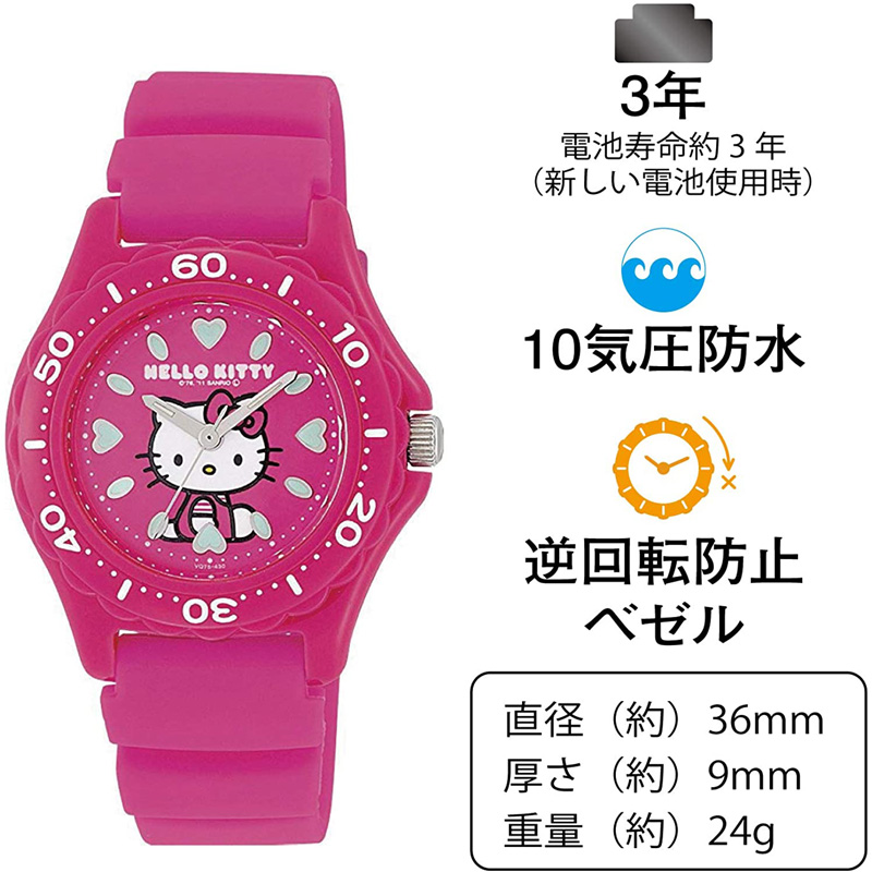 西铁城猎鹰手表女生防水石英表