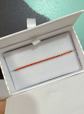 国内现货 法国redline一线牵 红绳aurore 极光编织款小红绳 6171R