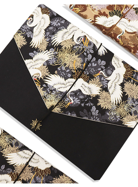 复古手工仙鹤国风苹果macbookpro13电脑内胆包联想小新air4保护套