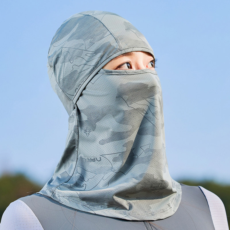 夏季全脸防晒护颈遮阳透气帽子女