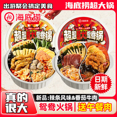 海底捞超大鸳鸯自热火锅煲仔饭