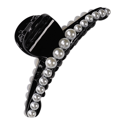 韩国珍珠发夹后脑勺洗澡气质头饰