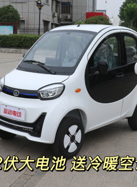 富路电动四轮车轿车家用代步车