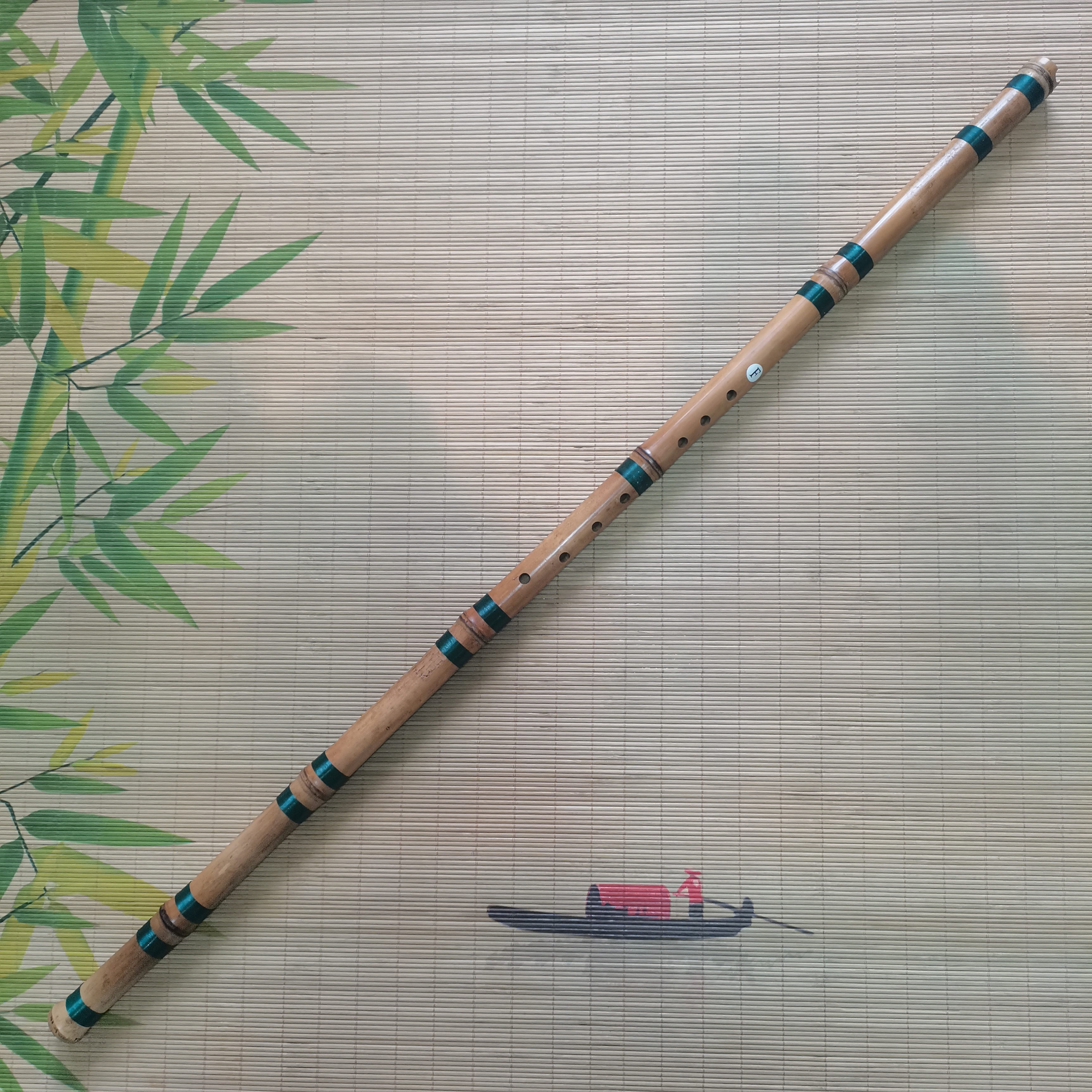 石竹F调正手八孔通口洞箫,专业级手工精制洞箫南箫乐器一物一拍