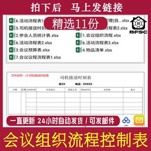 excel2025新款ef活动组织执行模板表格大型会议组织筹备流程表单