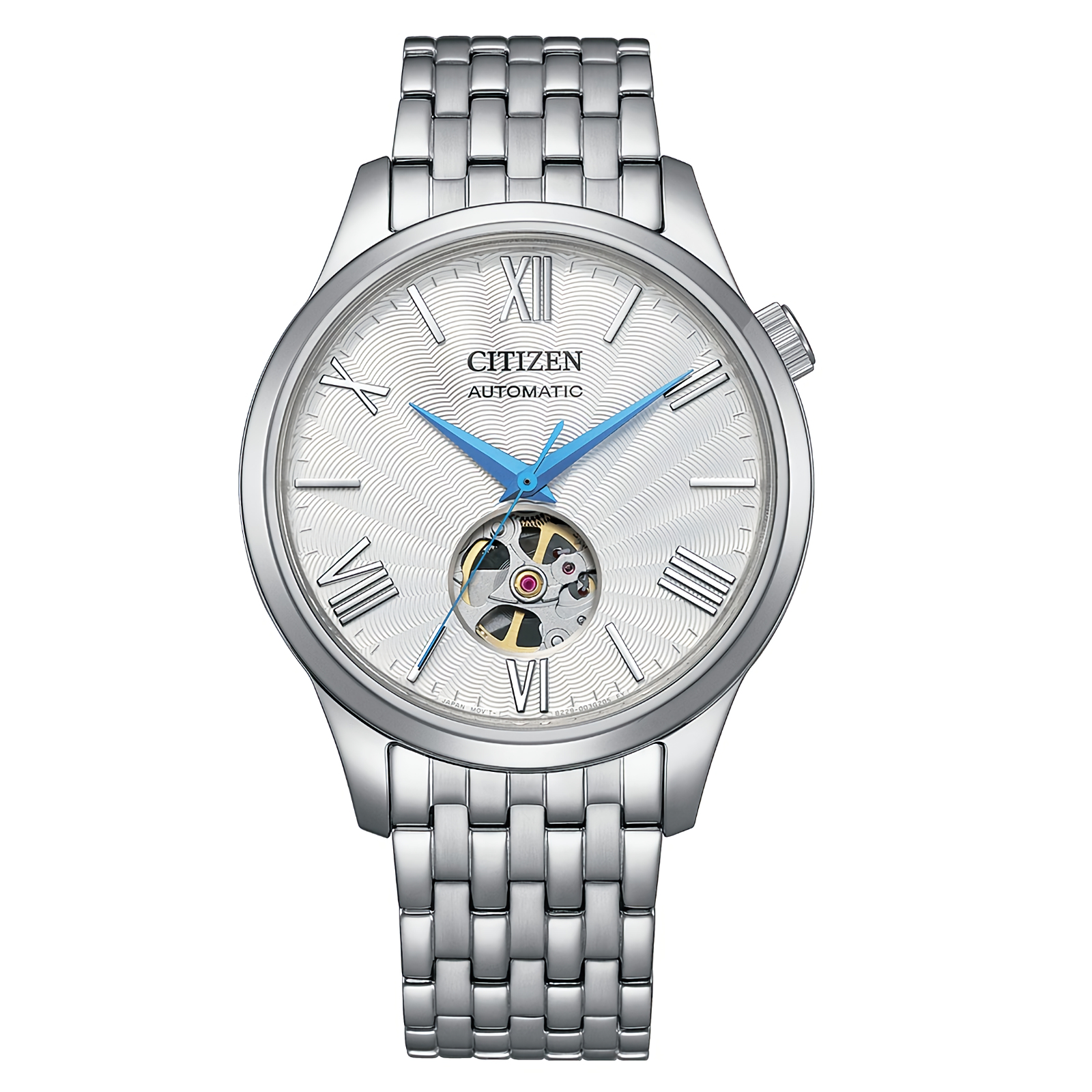 西铁城镂空表盘机械男表