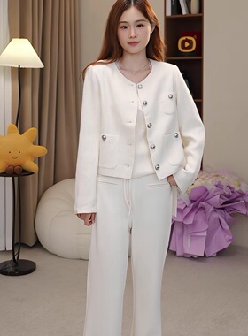 3-24F  B  百搭抽绳显瘦简约喇叭休闲裤ss26133