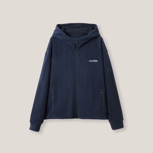 进阶温暖日 复古miu系纯色摇粒绒保暖外套SS26415 24H