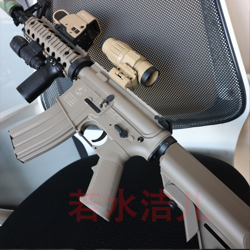 军典司马m4cqb电动连发软弹玩具枪成人吃鸡mp5冲锋枪模型m416男孩