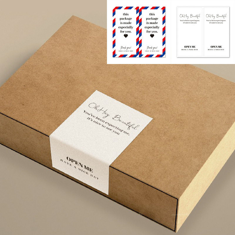 50贴/包白色简约长方形谢谢贴纸礼盒烘培蛋糕封口贴礼品包装标签,文具电教/文化用品/商务用品,不干胶标签,淘宝优惠券,粉丝福利购,淘宝优惠卷