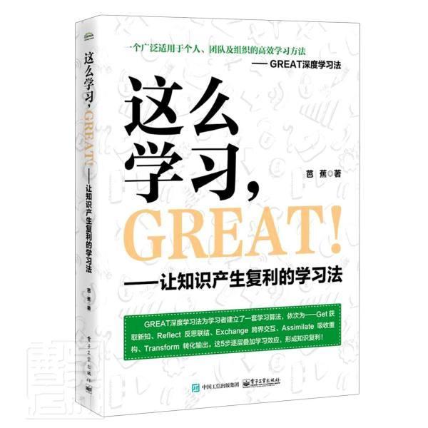 这么学，GREAT！——让知识产生复利的学法芭蕉普通大众企业管理职工培训管理书籍