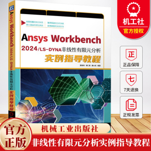 分析实例指导教程 分析视频教程书籍 2024 流体仿真计算有限元 胡仁喜 夏德伟 非线性有限元 DYNA Workbench Ansys