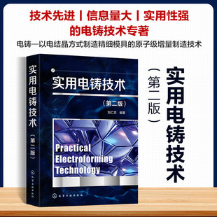 实用电铸技术 第二版 资源配置工艺流程电铸液维护分析电铸件质量检测 微机电系统技术微电铸技术表面处理技术人员参考书