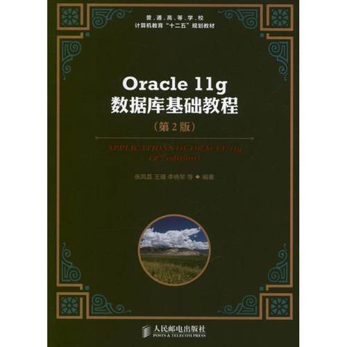 Oracle 11g数据库基础教程张凤荔青年关系数据库数据库管理系统高等学计算机与网络书籍