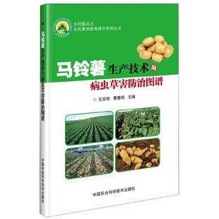 田明马铃薯虫害方法马铃薯种植生产技术马铃薯侵染性病害马铃薯草害书 马铃薯生产技术与病虫草害图谱 正版 包邮