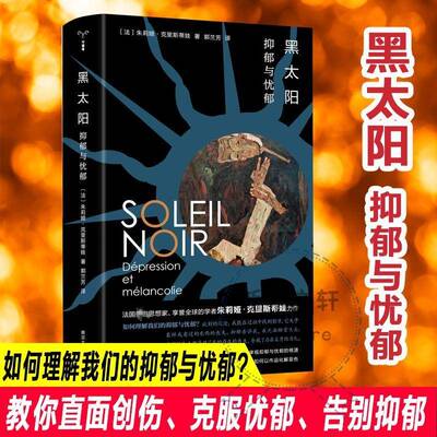 黑太阳:抑郁与忧郁:depression et melancolie朱莉娅·克里斯蒂娃  社会科学书籍