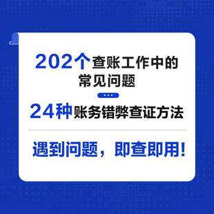 查账实务速查手册:高频问题、实用技巧与实战案例袁小勇普通大众会计检查手册经济书籍