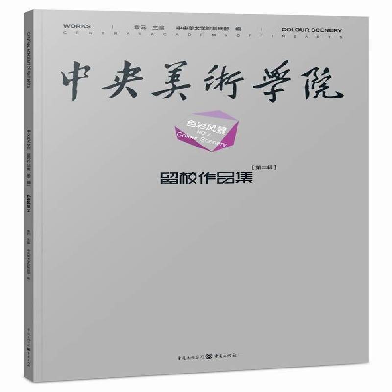 中央美术学院留校作品集:辑:NO.2:2:色彩风景:Colour scenery袁元  艺术书籍
