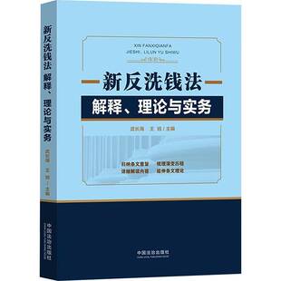 正版新反洗钱法解释理论与实务 武长海 王旭 中国法治出版社 反洗钱法解释理论与实务参考教材教程书籍