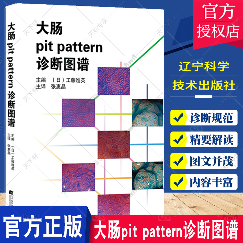 大肠pit pattern诊断图谱 (日)工藤进英 主编 辽宁科学技术出版社 消化内镜操作手册实用消化病学图谱消化内科学消化内科书