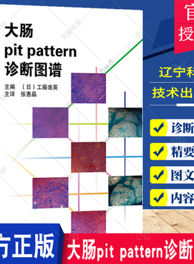 大肠pit pattern诊断图谱 (日)工藤进英 主编 辽宁科学技术出版社 消化内镜操作手册实用消化病学图谱消化内科学消化内科书