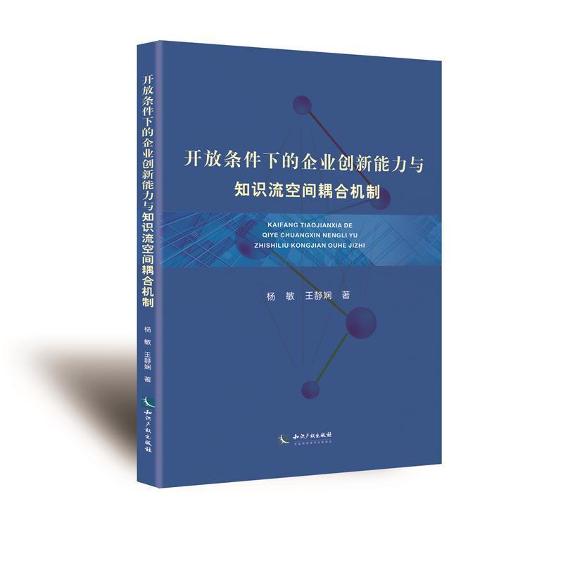 正版包邮 开放条件下的企业创新能力与知识流空9787513071734 杨敏知识产权出版社有限责任公司管理企业创新研究中国普通大众书籍