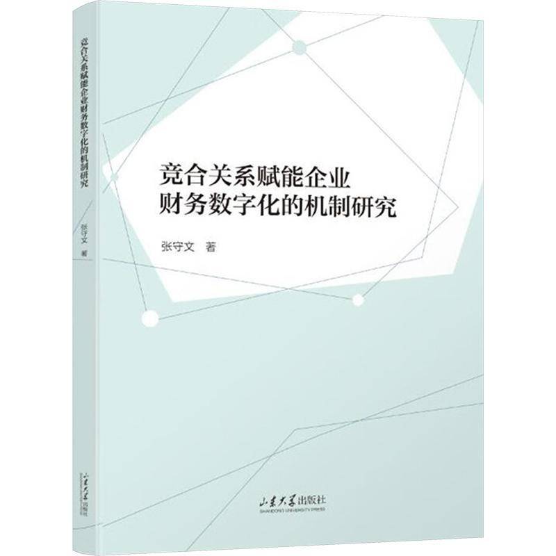 竞合关系赋能企业财务数字化的机制研究张守文  经济书籍