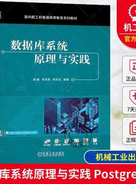 正版 数据库系统原理与实践 PostgreSQL  陆鑫 张凤荔 陈安龙 9787111747963 机械工业出版社