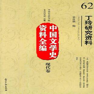 丁玲研究资料袁良骏 文学研究中国现代丁玲人物研究文学书籍