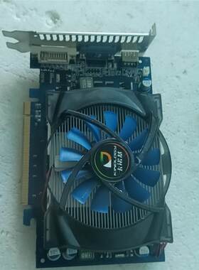 电脑显卡9600gt1g实物拍