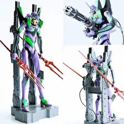 EVA初号机输送台拘束架格纳库