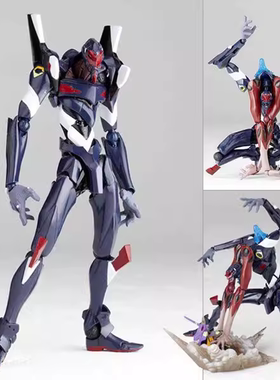 新世纪 EVA山口式三号机福音战士3号初号机破 第九使徒超可动手办