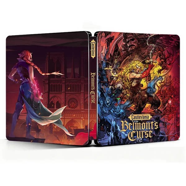 恶魔城 贝尔蒙特的诅咒 海外定制版 PS4/PS5游戏铁盒 Fantasybox