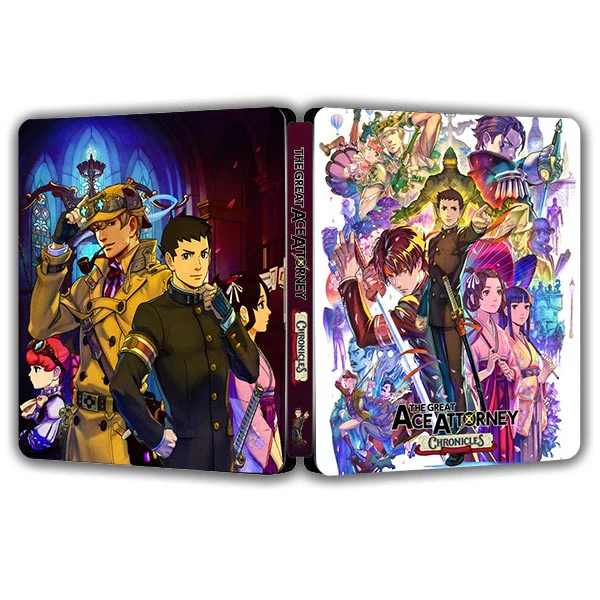 大逆转裁判 编年史 海外定制版 PS4/PS5游戏铁盒 Fantasybox