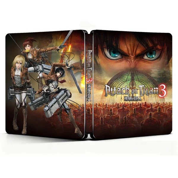 进击的巨人3 海外定制版 PS4/PS5游戏铁盒 Fantasybox