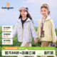 新款 休闲上衣2026春季 儿童户外三防外套 女童童装 布丁哈鲁春装