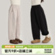 男女童一体绒保暖休闲裤 布丁哈鲁童装 新款 25冬季 加绒加厚儿童卫裤