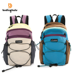 布丁哈鲁夏装上新女童书包2026夏季新款洋气学生多巴胺双肩背包