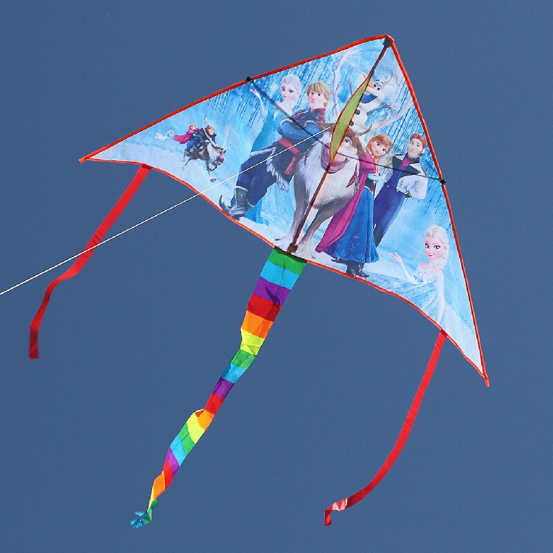 中号艾莎公主风筝冰雪奇缘儿童