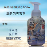 BBW Foam Hand Sanitizer Christmas Limited Edition is gentle on hands, moisturizing, long-lasting, and fragrant bath&body works thumbnail 8